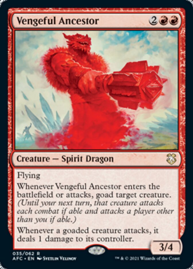 Vengeful Ancestor [Dungeons & Dragons: Adventures in the Forgotten Realms Commander] | Webway Games