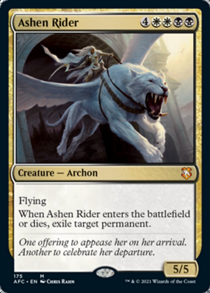 Ashen Rider [Dungeons & Dragons: Adventures in the Forgotten Realms Commander] | Webway Games