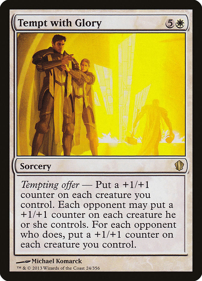 Tempt with Glory [Commander 2013] | Webway Games