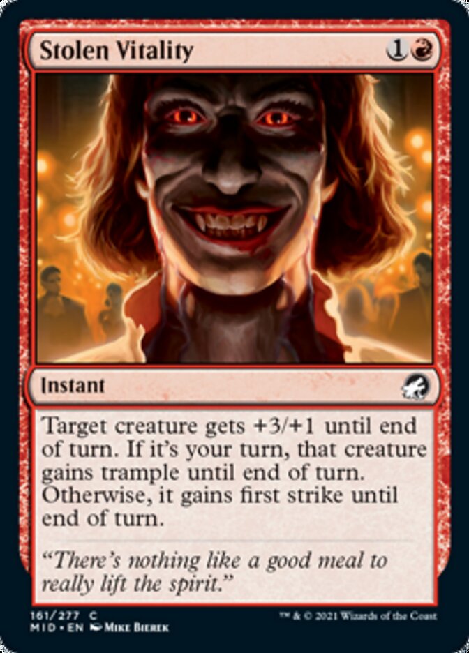 Stolen Vitality [Innistrad: Midnight Hunt] | Webway Games