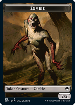 Ogre // Zombie Double-Sided Token [Starter Commander Decks] | Webway Games