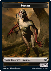 Ogre // Zombie Double-Sided Token [Starter Commander Decks] | Webway Games