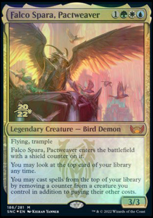 Falco Spara, Pactweaver [Streets of New Capenna Prerelease Promos] | Webway Games