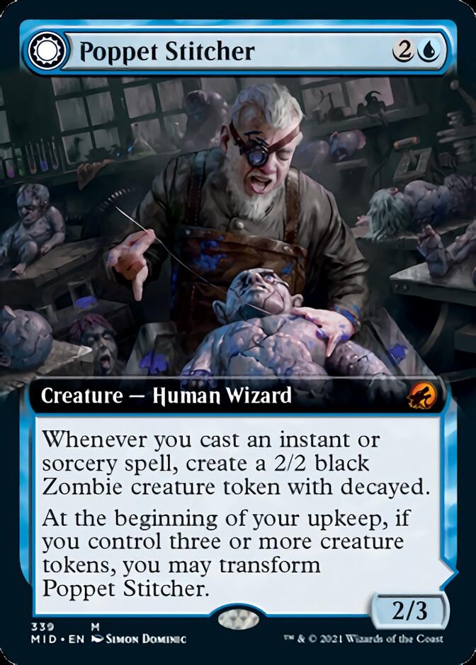 Poppet Stitcher // Poppet Factory (Extended) [Innistrad: Midnight Hunt] | Webway Games