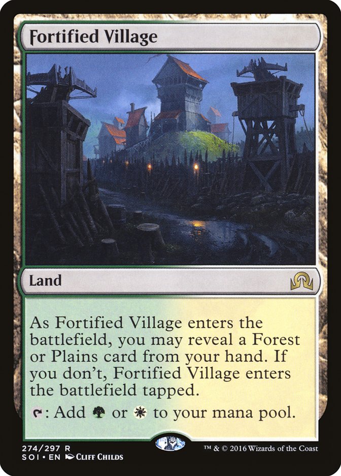 Fortified Village [Shadows over Innistrad] | Webway Games