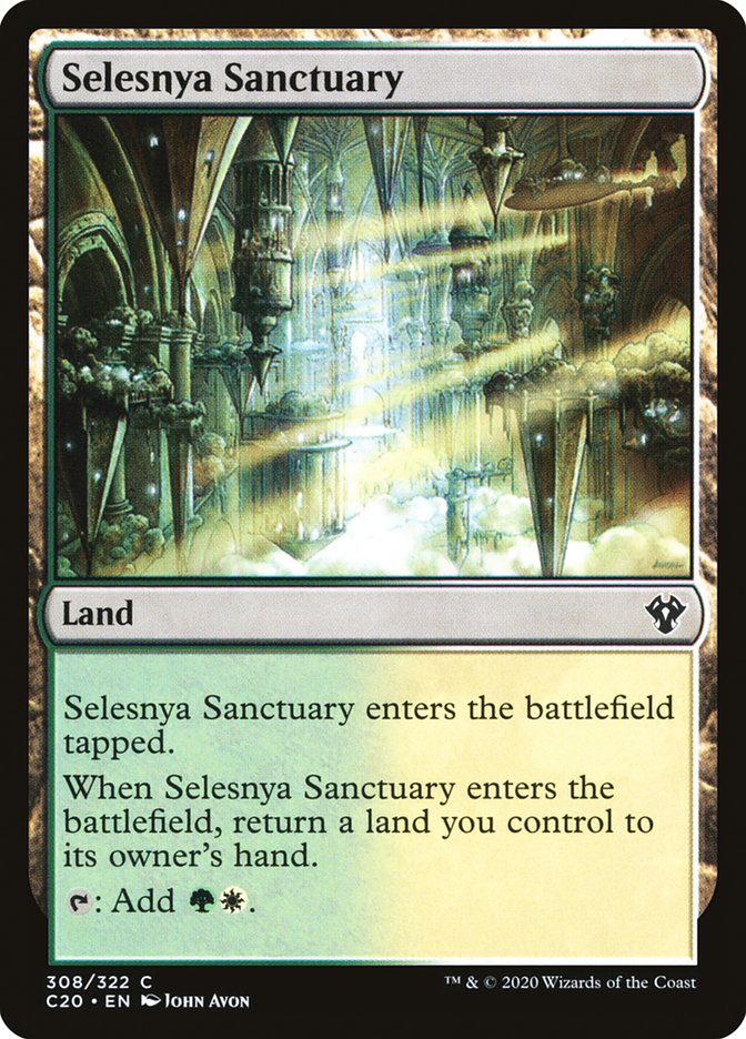 Selesnya Sanctuary [Commander 2020] | Webway Games