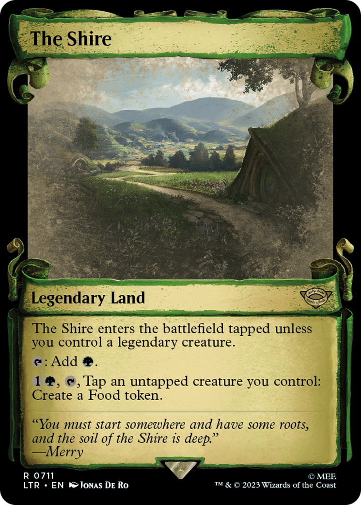 The Shire [The Lord of the Rings: Tales of Middle-Earth Showcase Scrolls] | Webway Games