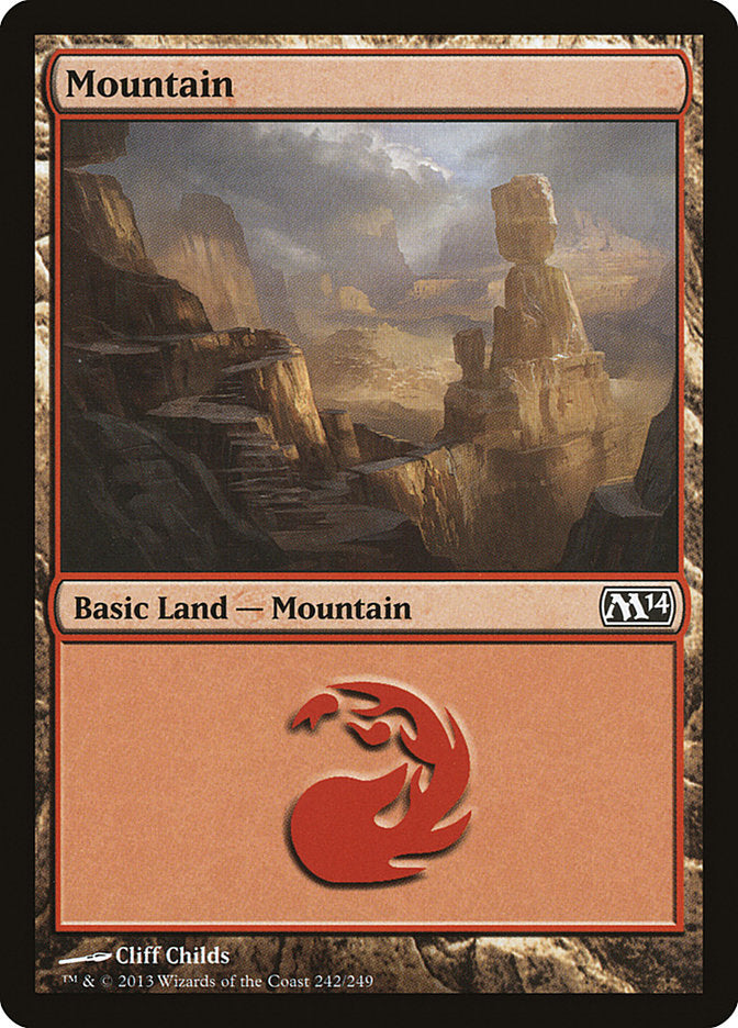 Mountain (#242) [Magic 2014] | Webway Games