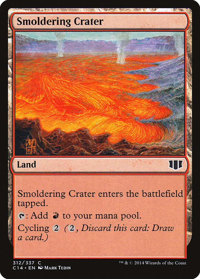 Smoldering Crater [Commander 2014] | Webway Games