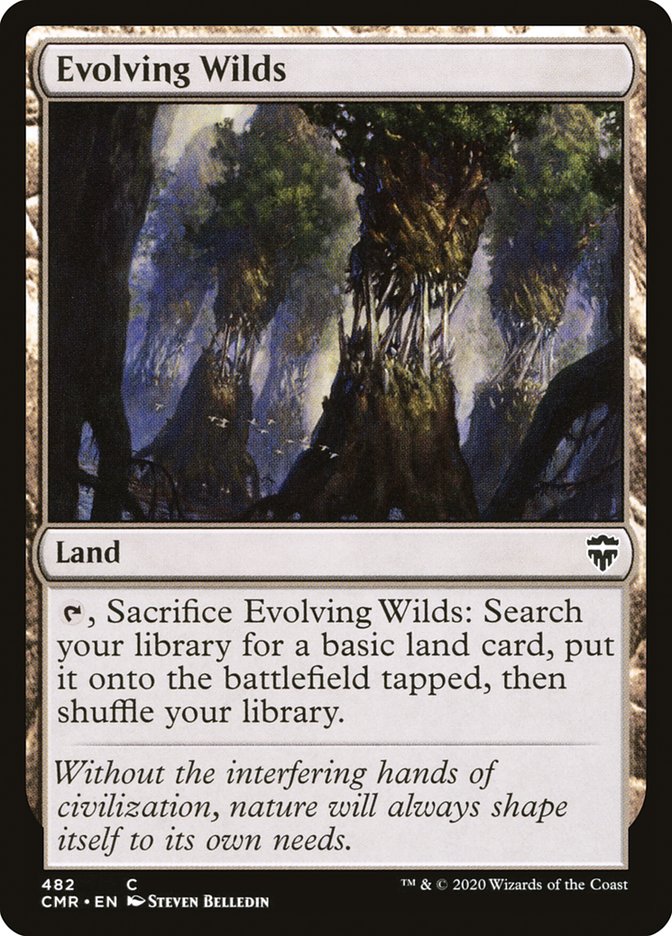Evolving Wilds [Commander Legends] | Webway Games