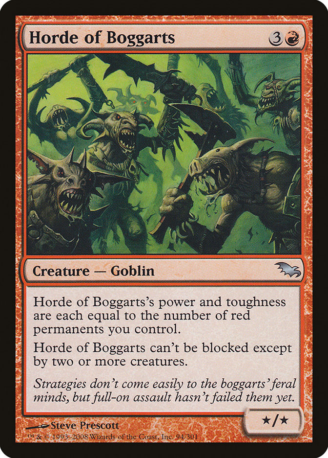 Horde of Boggarts [Shadowmoor] | Webway Games