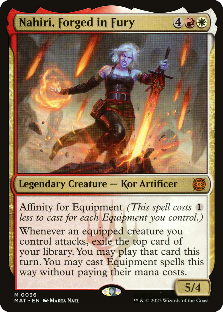 Nahiri, Forged in Fury [March of the Machine: The Aftermath] | Webway Games