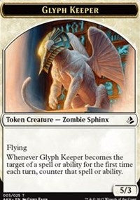 Glyph Keeper // Warrior Token [Amonkhet Tokens] | Webway Games