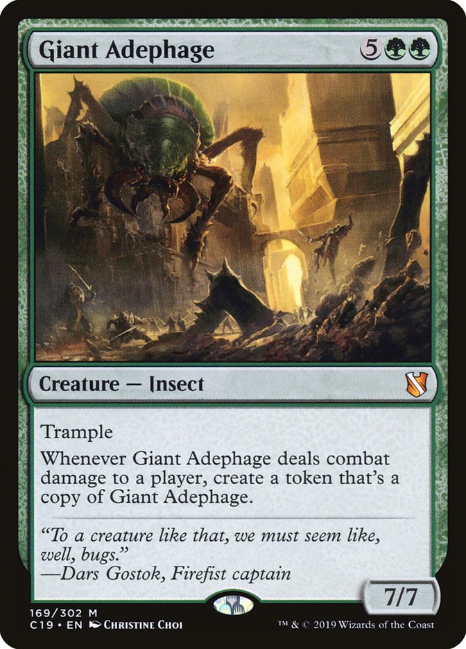 Giant Adephage [Commander 2019] | Webway Games