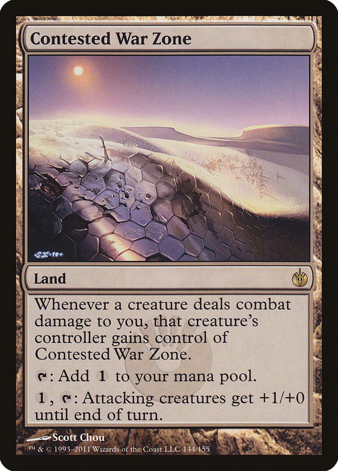 Contested War Zone [Mirrodin Besieged] | Webway Games