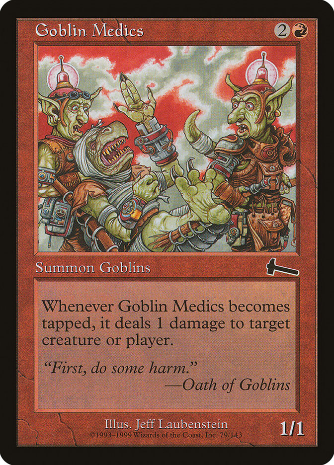 Goblin Medics [Urza's Legacy] | Webway Games