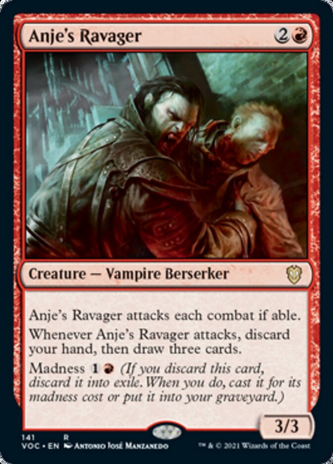 Anje's Ravager [Innistrad: Crimson Vow Commander] | Webway Games