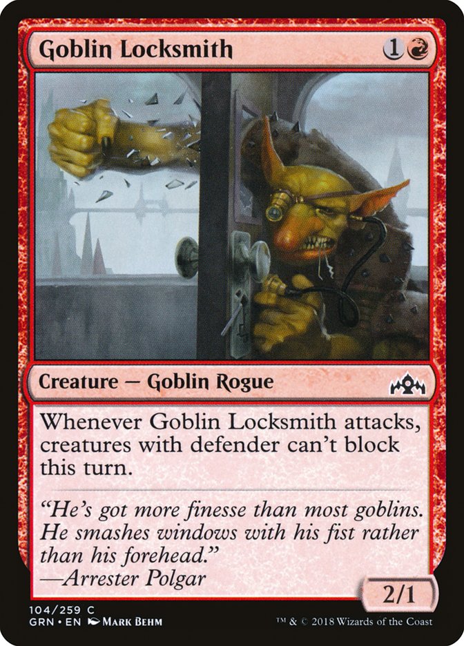 Goblin Locksmith [Guilds of Ravnica] | Webway Games