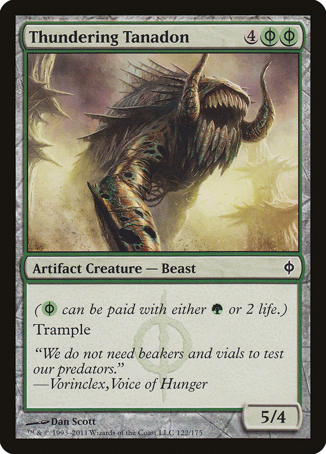 Thundering Tanadon [New Phyrexia] | Webway Games