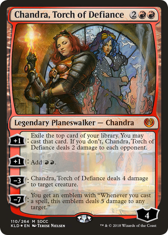Chandra, Torch of Defiance (SDCC 2018 EXCLUSIVE) [San Diego Comic-Con 2018] | Webway Games