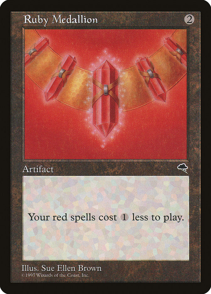 Ruby Medallion [Tempest] | Webway Games
