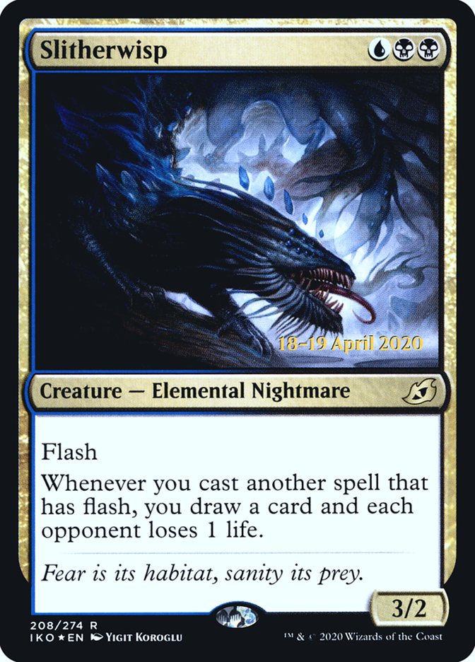 Slitherwisp  [Ikoria: Lair of Behemoths Prerelease Promos] | Webway Games