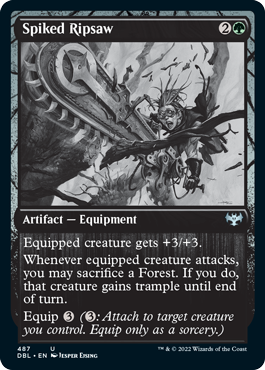 Spiked Ripsaw [Innistrad: Double Feature] | Webway Games