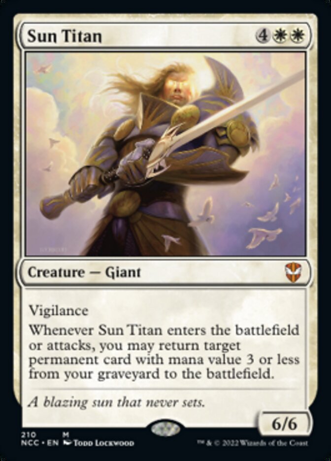 Sun Titan [Streets of New Capenna Commander] | Webway Games