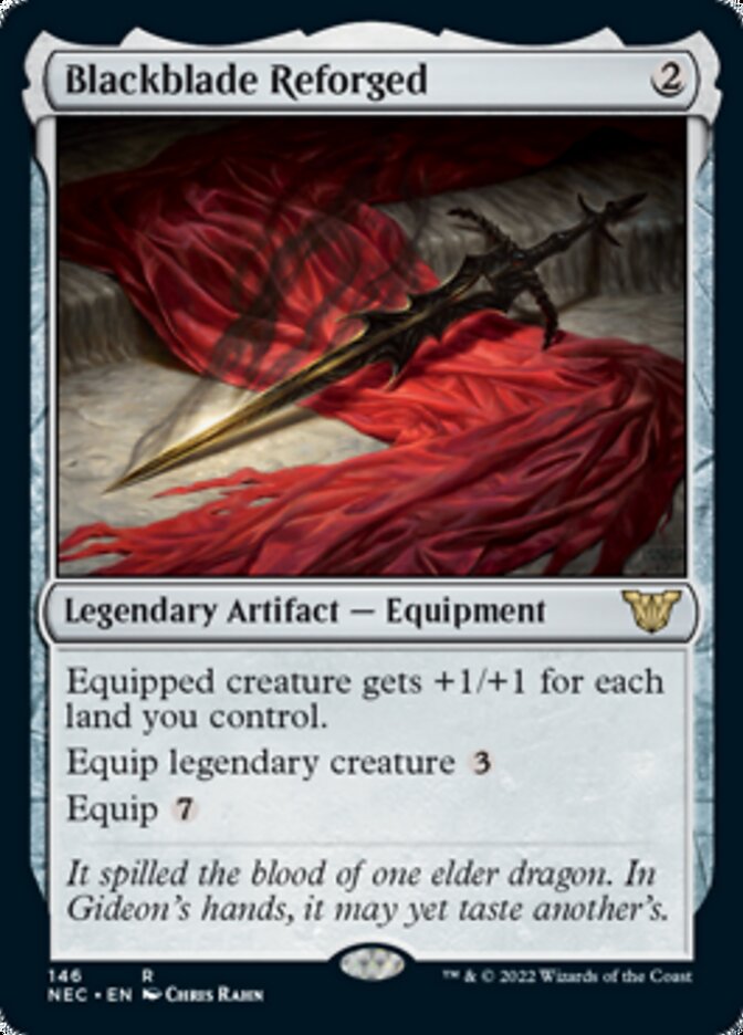 Blackblade Reforged [Kamigawa: Neon Dynasty Commander] | Webway Games