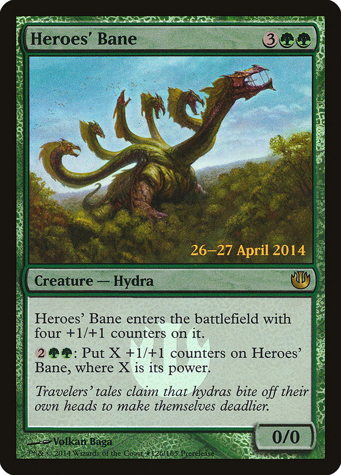 Heroes' Bane  (Prerelease) [Journey into Nyx Prerelease Promos] | Webway Games