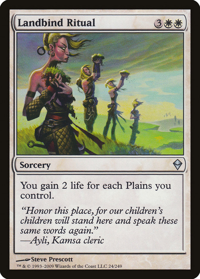 Landbind Ritual [Zendikar] | Webway Games