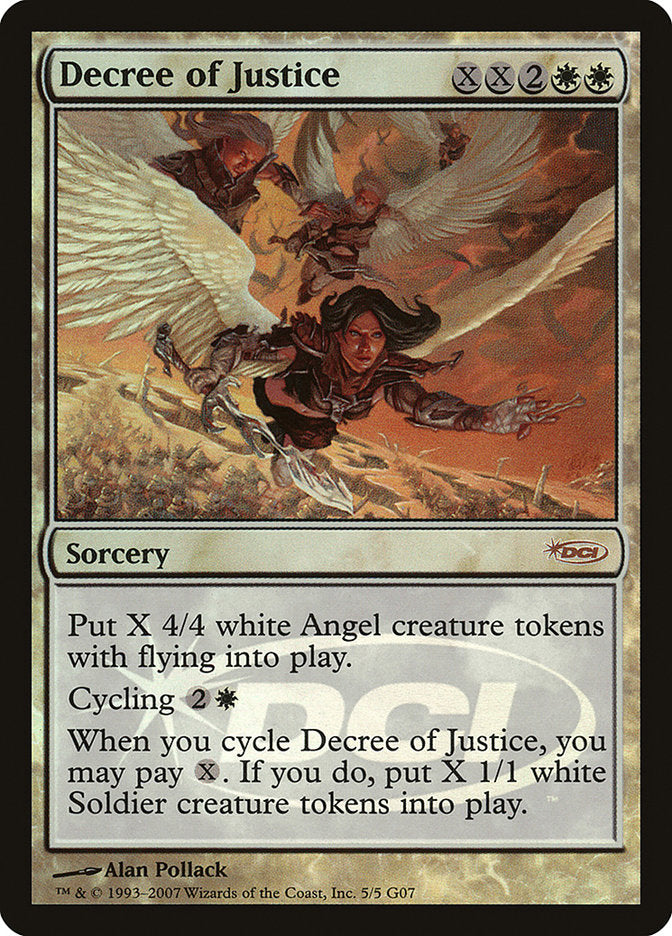 Decree of Justice [Judge Gift Cards 2007] | Webway Games