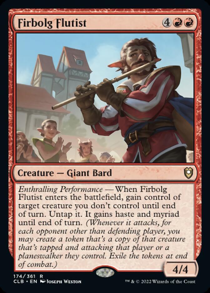 Firbolg Flutist [Commander Legends: Battle for Baldur's Gate] | Webway Games