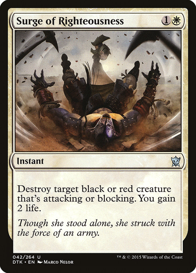 Surge of Righteousness [Dragons of Tarkir] | Webway Games