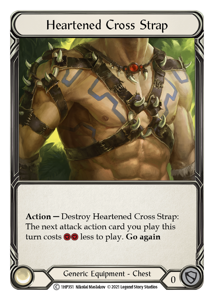 Heartened Cross Strap [1HP351] | Webway Games
