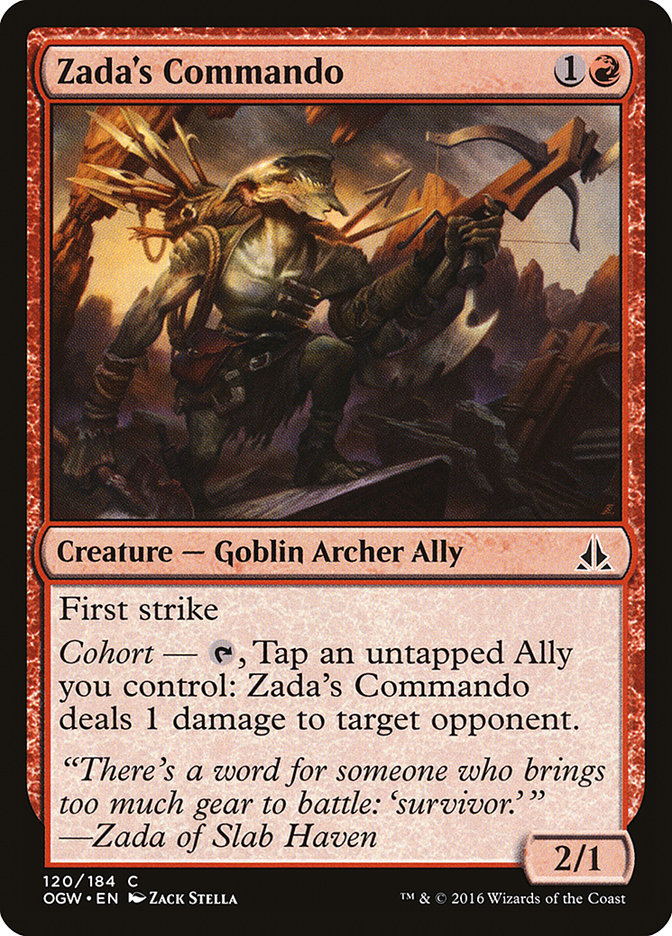 Zada's Commando [Oath of the Gatewatch] | Webway Games