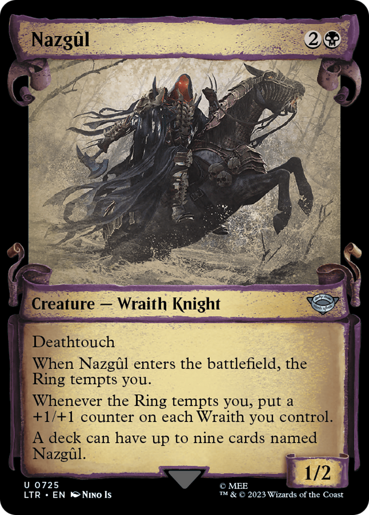 Nazgul (0725) [The Lord of the Rings: Tales of Middle-Earth Showcase Scrolls] | Webway Games
