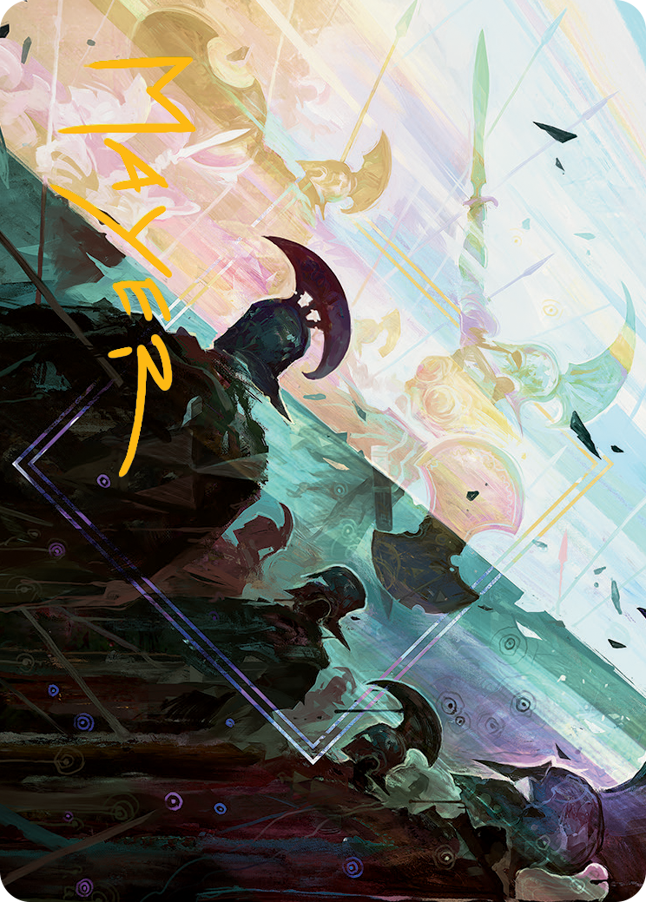 Surge of Salvation Art Card (Gold-Stamped Signature) [March of the Machine Art Series] | Webway Games