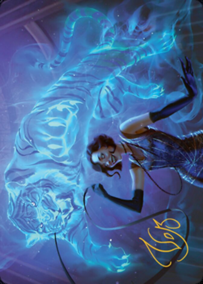 Extravagant Replication Art Card (Gold-Stamped Signature) [Streets of New Capenna Art Series] | Webway Games