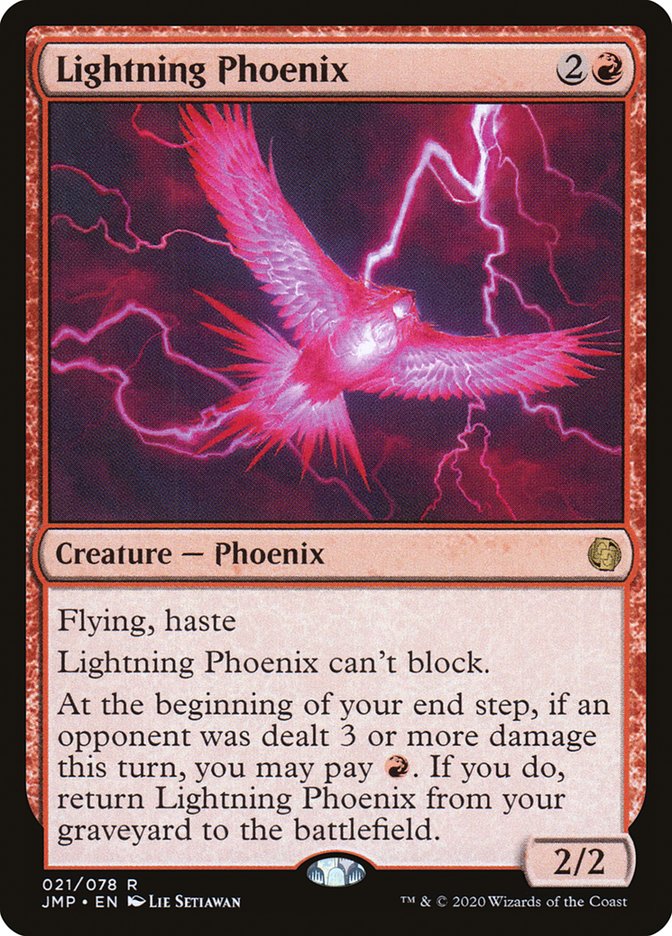 Lightning Phoenix [Jumpstart] | Webway Games