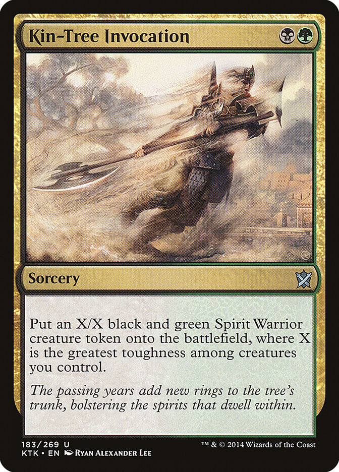 Kin-Tree Invocation [Khans of Tarkir] | Webway Games