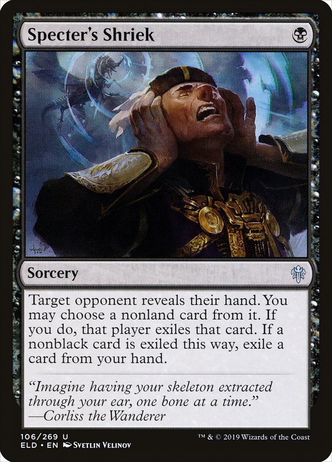 Specter's Shriek [Throne of Eldraine] | Webway Games