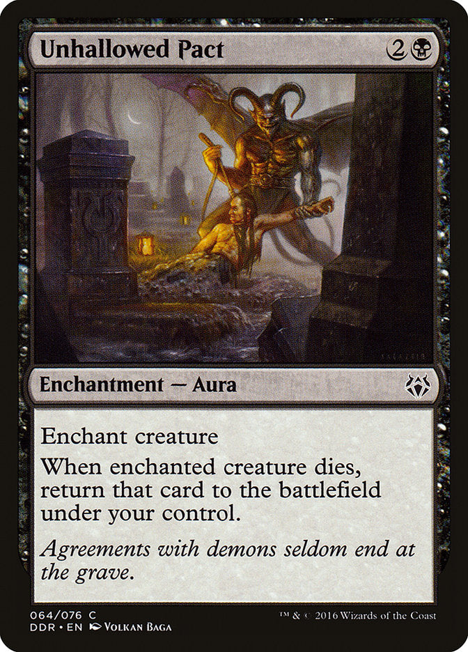 Unhallowed Pact [Duel Decks: Nissa vs. Ob Nixilis] | Webway Games