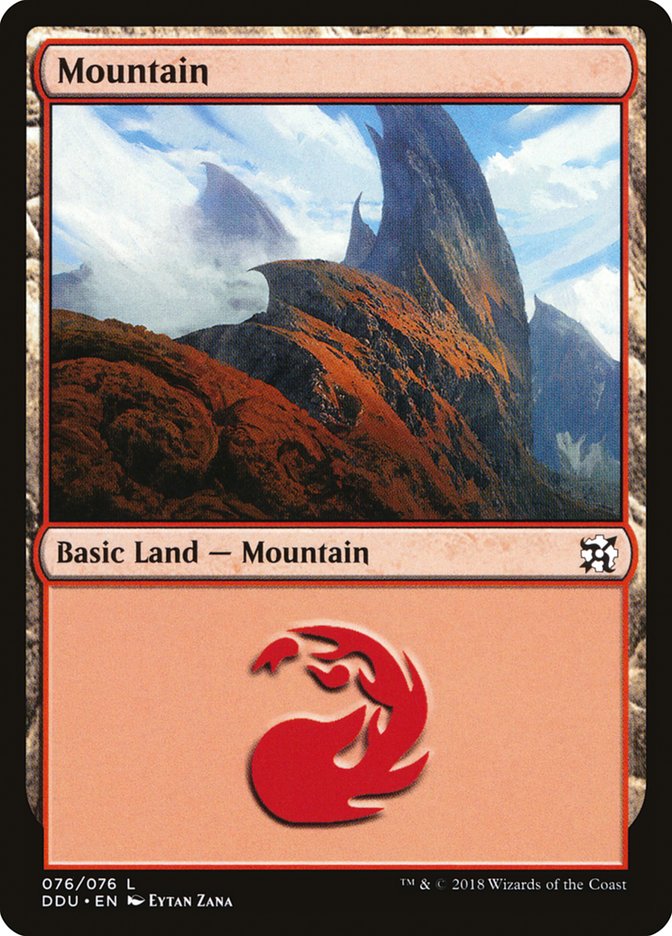 Mountain (#76) [Duel Decks: Elves vs. Inventors] | Webway Games