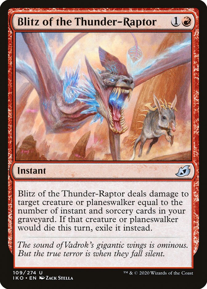 Blitz of the Thunder-Raptor [Ikoria: Lair of Behemoths] | Webway Games