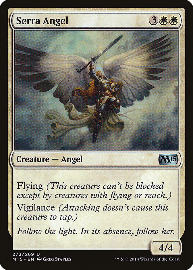 Serra Angel [Magic 2015] | Webway Games