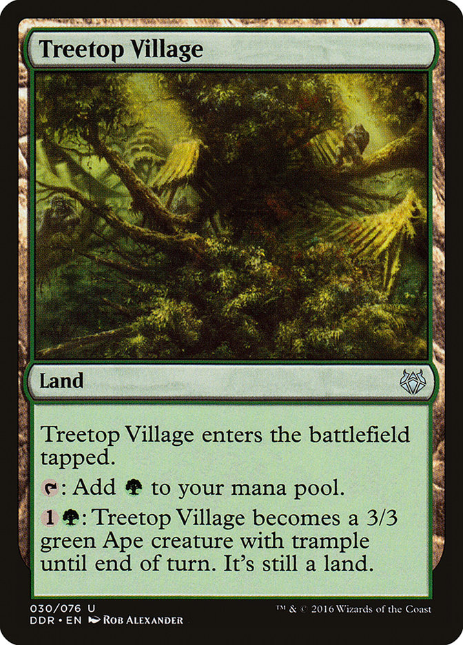 Treetop Village [Duel Decks: Nissa vs. Ob Nixilis] | Webway Games