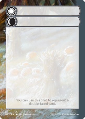 Helper Card (6/9) [Innistrad: Midnight Hunt Tokens] | Webway Games