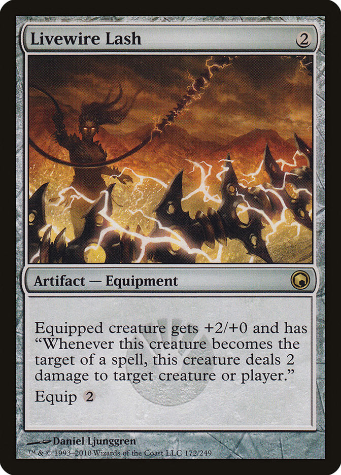 Livewire Lash [Scars of Mirrodin] | Webway Games