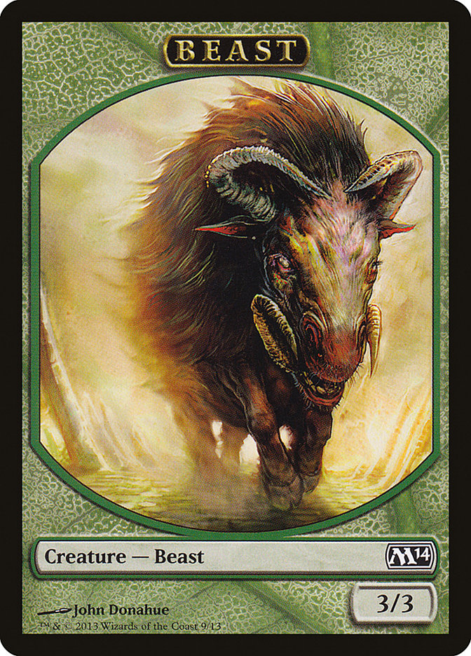 Beast [Magic 2014 Tokens] | Webway Games